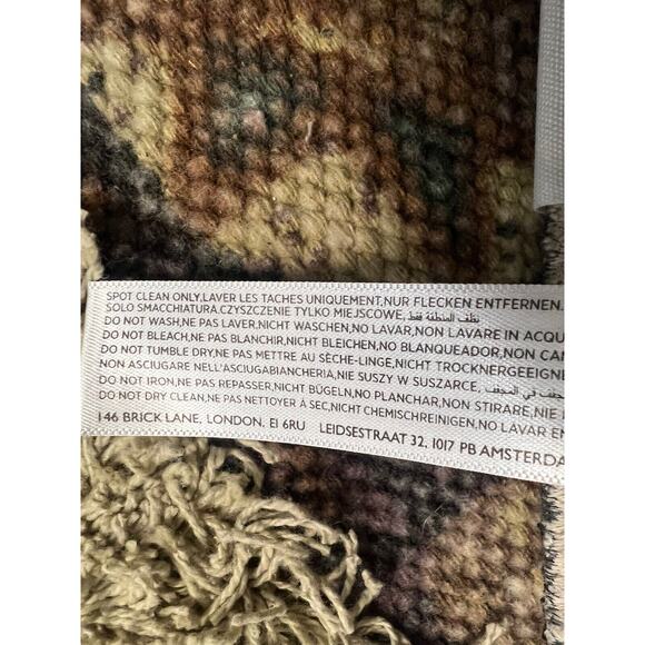 Urban Outfitters Talvi Brushed Rug Tuffed Rug 5 x 7 Brown - Picture 7 of 9